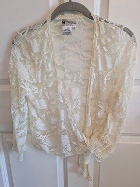 Lace Shrug by Papillon Los Angeles